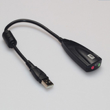 USB外置声卡台式机电脑免驱音频转换器笔记本外接话筒耳机7.1声道