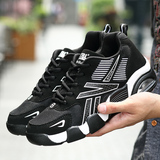 【天天特价】新款男鞋子气垫篮球鞋跑步鞋韩版潮鞋黑色透气运动鞋