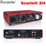 行货拍下即发 Focusrite Scarlett 2i4 2进4出 USB 音频接口 声卡