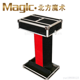 新款舞台魔术道具 铝合金半自动魔术箱 折叠魔术桌 跑场箱 彩桌牛