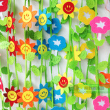幼儿园环境装饰 走廊吊饰 教室布置材料 商场空中挂饰 笑脸太阳花