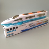 包邮正品 和谐号电动列车超大声光仿真高铁火车头动车组 模型玩具