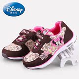迪士尼2016春季新款女童鞋旅游鞋韩版女孩鞋网布儿童公主鞋运动鞋