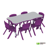 儿童桌椅幼儿园桌宝宝学习桌子塑料升降长方桌小书桌幼儿