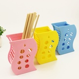 厨房沥水筷子笼筷筒 塑料创意挂式筷子笼 厨房筷子勺子收纳架