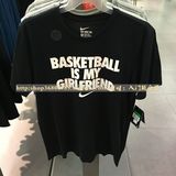 NIKE BASKETBALL IS MY GIRLFRIEDN 男短袖T恤黑白 816084-010
