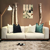 北欧家具布艺沙发小户型三人组合宜家布沙发可拆洗设计师创意沙发