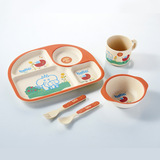 儿童餐具 套装 餐盘 碗 杯子勺子 婴儿碗勺 宝宝碗 幼儿园餐具