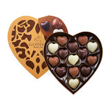 【包邮顺丰】比利时Godiva/歌帝梵巧克力 14颗金色心形礼盒 现货