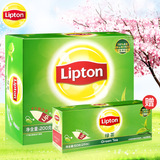 立顿/lipton 官方立顿绿茶袋泡茶包100袋加赠25袋