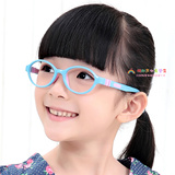 超轻超软硅胶儿童眼镜架儿童眼镜框弱视眼睛框架男女孩tr90