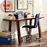 创意实木书桌电脑桌简单书桌办公桌 卧室简易简约小户型家用办公
