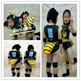 新款小蚂蚁演出服装幼儿动物表演服装蚂蚁过河舞台儿童动物舞蹈服