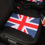 宝马迷你新款F56 四季专用汽车单坐垫 英伦红米旗座垫 英国旗垫子