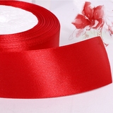 大红色丝带缎带织布带批发婚庆用品桌椅装饰圣诞烘焙礼品包装扎带