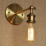 古铜色装修简约 温馨个性创意床头壁灯高端美式工业复古壁灯B06