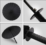 创意雨伞男武士刀伞长柄伞24骨个性动漫防晒伞大遮阳伞晴雨伞包邮