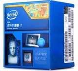 Intel/英特尔 I7-4790K 台式机主板CPU 中文原盒 LGA1150 超频CPU