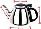 304不锈钢水壶烧水电磁炉专用小茶壶烧水壶茶具开水壶煮水壶加厚