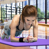 健身房地胶垫塑胶运动地板垫子健身俱乐部瑜伽柔道场馆地毯10mm