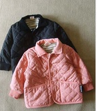 日本原单出口男童女童婴儿童装宝宝衣服 外贸外套棉衣棉服正品 春