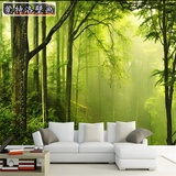 3d立体森林风景大型壁画客厅电视背景墙壁纸沙发卧室墙纸无缝墙布