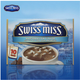 美国进口零食 瑞士小姐 经典系列 棉花糖巧克力 可可冲饮粉 10包