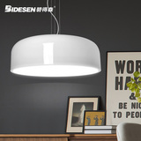 碧得森北欧简约现代时尚灯具餐厅卧室创意复古艺术LED圆形吊灯