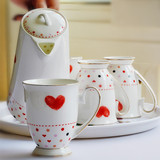 包邮整套骨瓷茶具套装茶壶茶杯子套装陶瓷饮具带托盘英式下午茶具