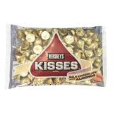 美国原装进口好时KISSES杏仁牛奶巧克力新包装500g金粒婚庆喜糖