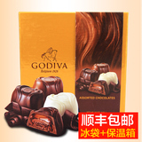 美国进口GODIVA歌帝梵混装混合巧克力礼盒装112g高迪瓦巧克力包邮