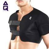 AQ3072运动护具 经典型双侧护肩 透气篮球双边肩关节加压支撑男女