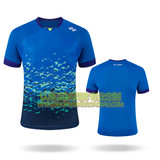 包邮 2015年新款 李宗伟 世锦赛 蓝色精灵 比赛同款 羽毛球服