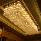 非标酒店工程灯订制大型工程水晶灯订做售楼部灯大厅水晶灯宴会厅