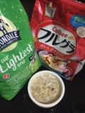 澳洲DEVONDALE德运脱脂奶粉+日本卡乐比水果谷物麦片组合装1800g