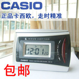 正品日本CASIO静音闹钟数字电子床头钟学生带秒LED数显DQD100包邮