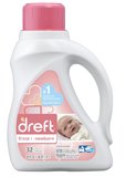 【美国直邮】Dreft 2倍浓缩宝宝婴儿洗衣液1.47L柔软舒适 一二段