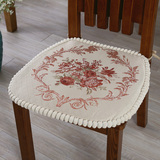 欧式椅垫坐垫布艺椅垫套 餐椅垫高档座椅垫加厚红木餐桌椅子坐垫