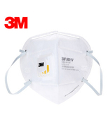 正品3M 9001V呼气阀防尘成人口罩KN90耳带式独立装防PM2.5防雾霾