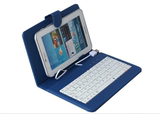 平板电脑键盘皮套 8寸键盘皮套 平板保护套 通用卡扣皮套批发为主