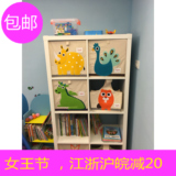 北京便宜儿童正方形收纳盒箱搁客厅家卧室单元置物储物摆饰架柜子