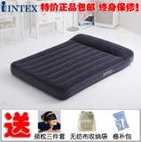 包邮INTEX充气床垫双人床单人正品户外帐篷充气垫床加宽加厚加大