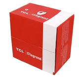 原装正品TCL网线PC101004超五类网线非屏蔽双绞线0.5全铜监控网线