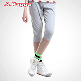 [惠]Kappa女七分裤女运动休闲裤 夏季修身小脚短裤|K0342CQ51
