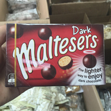 澳洲进口零食 Maltesers麦提莎 麦芽牛奶黑巧克力 麦丽素 盒装90g