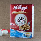家乐氏全麦维kellogg's All Bran进口谷物营养早餐低脂麦片315g