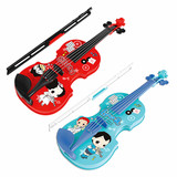 冬己小提琴儿童仿真乐器玩具可弹奏儿童电动小提琴益智趣味小提琴