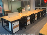 北京办公家具办公桌简约现代员工桌职员桌多人屏风工位卡座定制