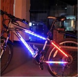 长条灯包邮夜行警示山地公路自行车辐条灯七彩灯装饰灯骑行装备