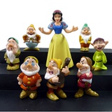 微景观摆件公仔玩偶玩具白雪公主和七个小矮人蛋糕装饰品批发玩偶